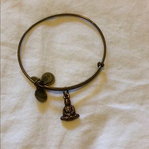 alex and ani buddha bangle gold